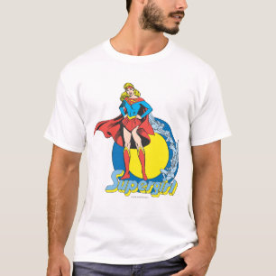 T-shirt Supergirl com logotipo