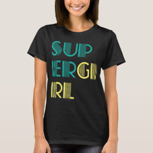 T-shirt Supergirl Green e Yellow