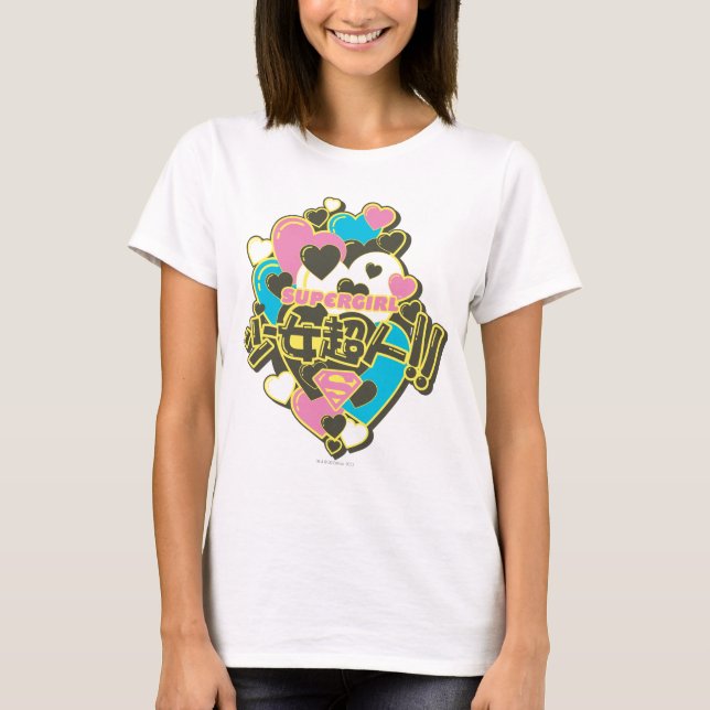 T-shirt Supergirl J-Pop 4 (Frente)