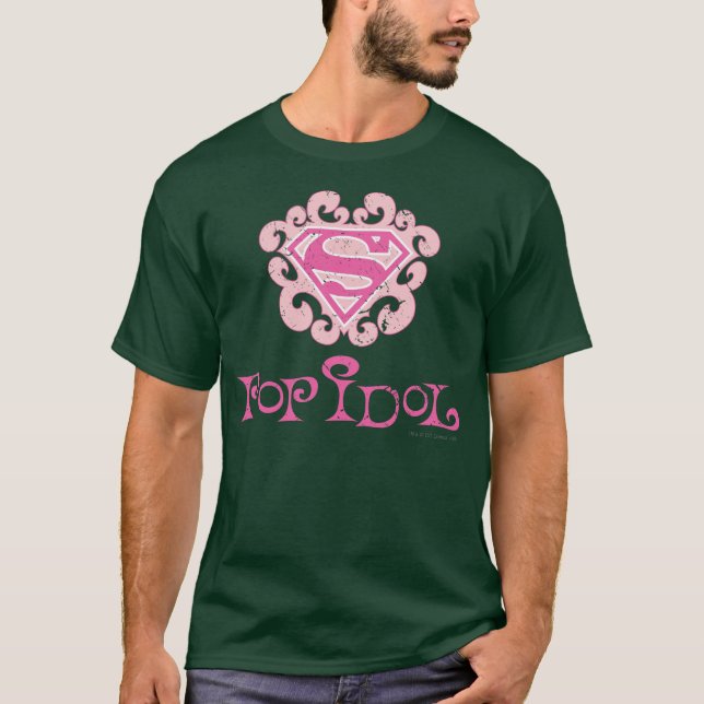 T-shirt Supergirl Pop Idol (Frente)