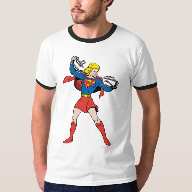 T-shirt Supergirl Pose 10 (Frente)