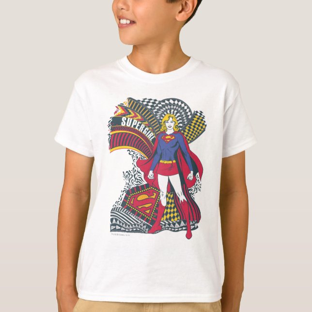 T-shirt Supergirl Random World 1 (Frente)