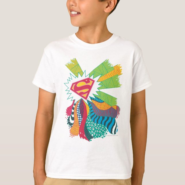 T-shirt Supergirl Random World 3 (Frente)