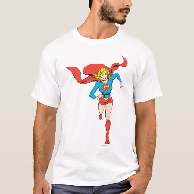 T-shirt Supergirl Ready to Go (Frente)