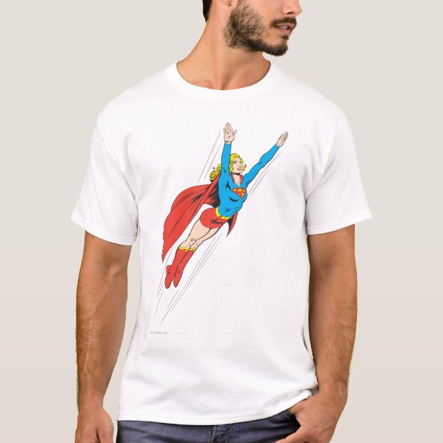 T-shirt Supergirl Soars High (Frente)