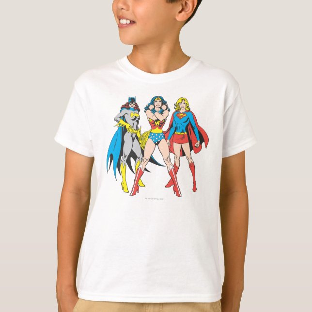 T-shirt Superheroínas Pose (Frente)
