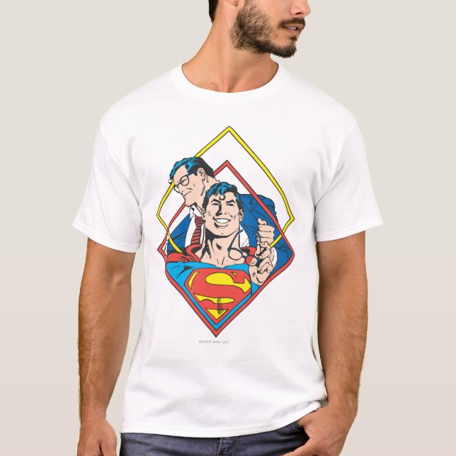 T-shirt Superman/Clark Kent (Frente)