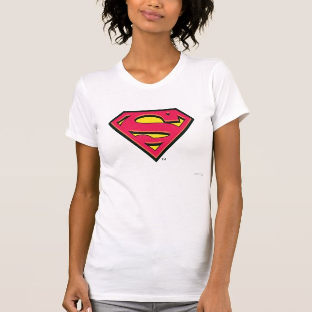 T-shirt Superman S-Shield | Logotipo clássico (Frente)