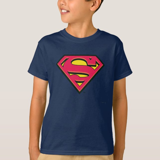T-shirt Superman S-Shield | Logotipo clássico (Frente)
