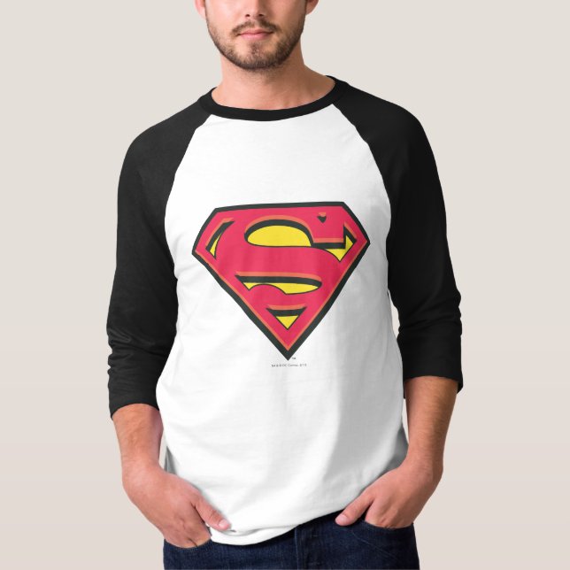 T-shirt Superman S-Shield | Logotipo clássico (Frente)