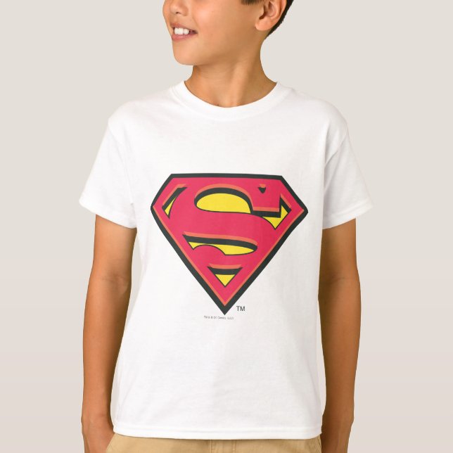 T-shirt Superman S-Shield | Logotipo clássico (Frente)