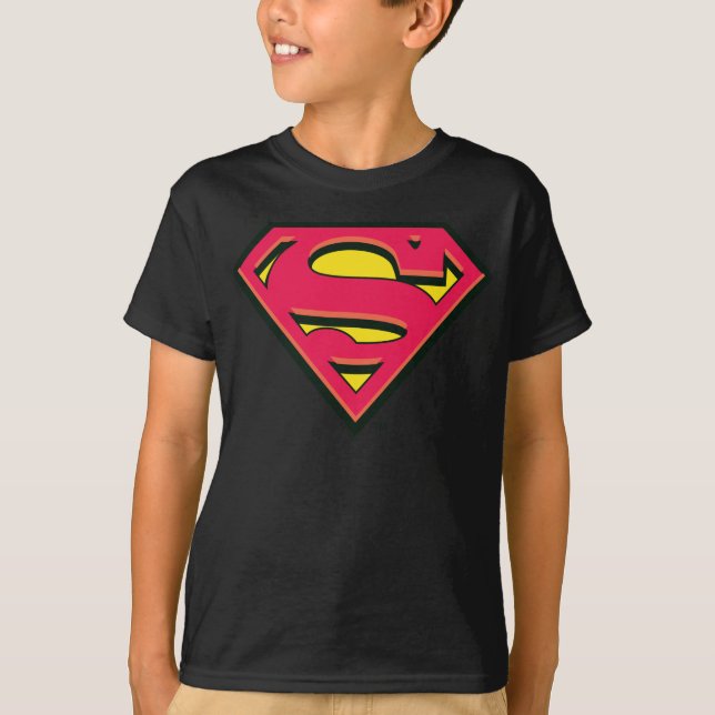 T-shirt Superman S-Shield | Logotipo clássico (Frente)