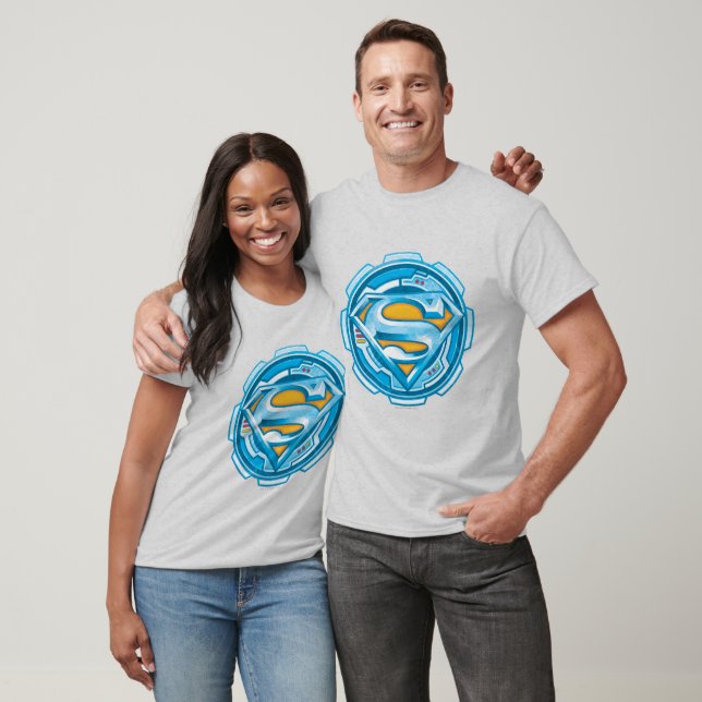 T-shirt Superman S-Shield | Logotipo da engrenagem (Unissex)