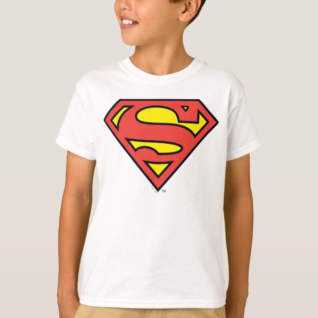 T-shirt Superman S-Shield | Logotipo Superman (Frente)