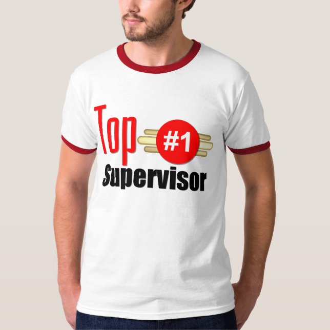 T-shirt Supervisor superior (Frente)