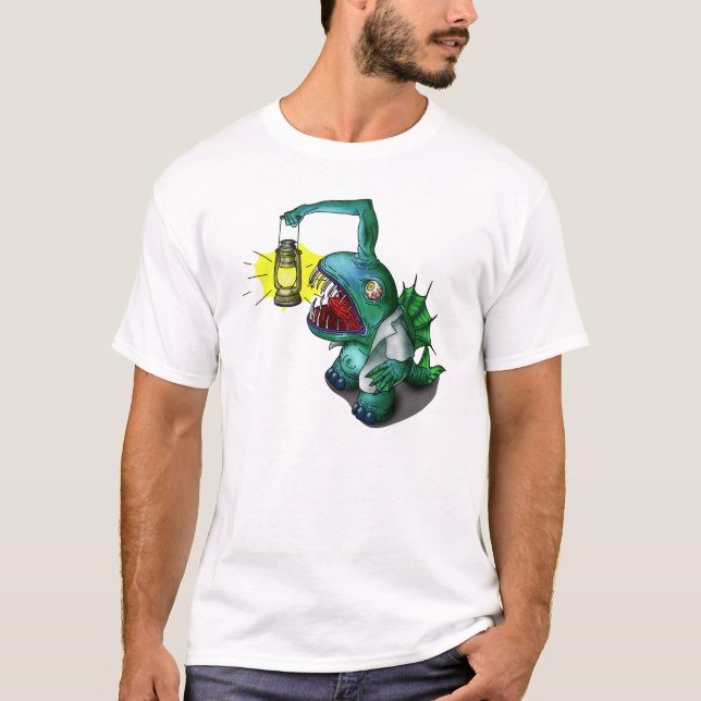 T-shirt Suporte da lanterna (Frente)