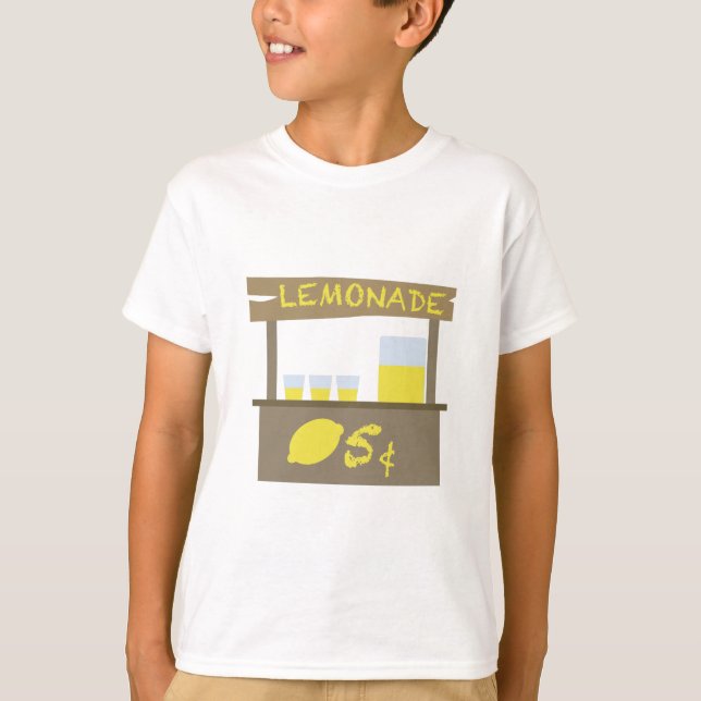 T-shirt Suporte de limonada (Frente)