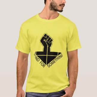 T-shirt suporte para algo