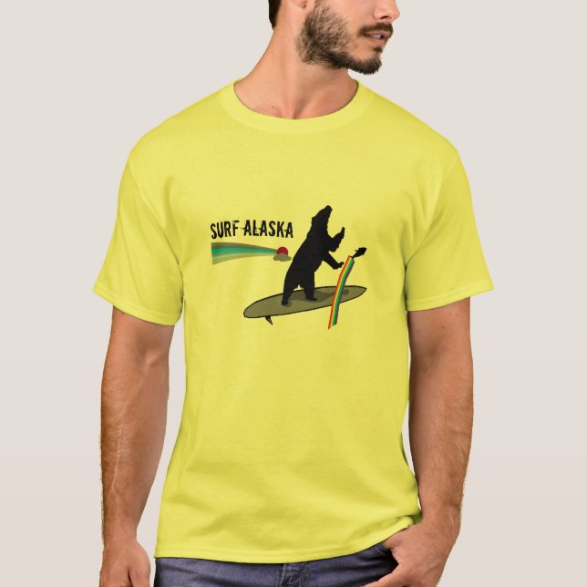 T-SHIRT SURF ALASKA (Frente)