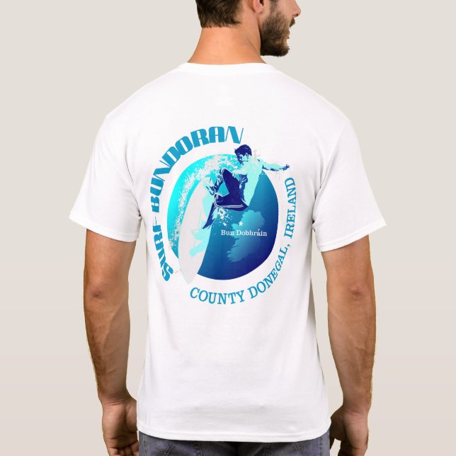 T-shirt Surf Bundoran (Verso)