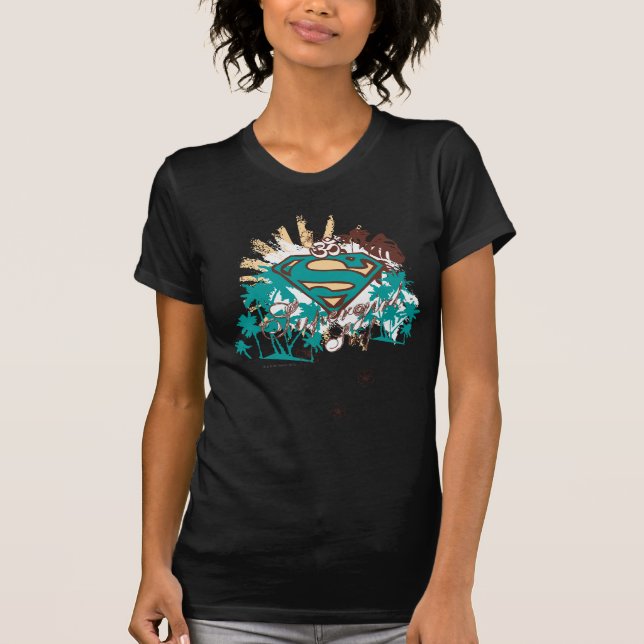 T-shirt Surf de Supergirl (Frente)
