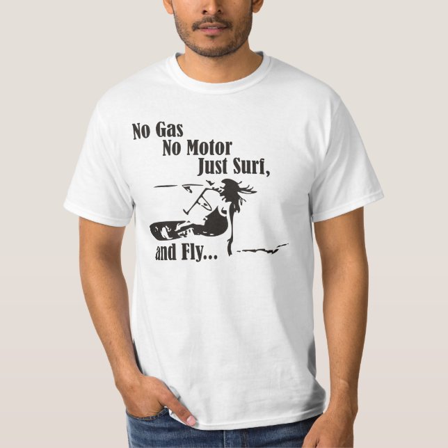 T-shirt Surf do papagaio (Frente)