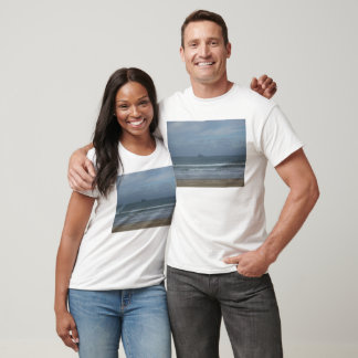 T-shirt Surfe em frente ao Marinho espanhol