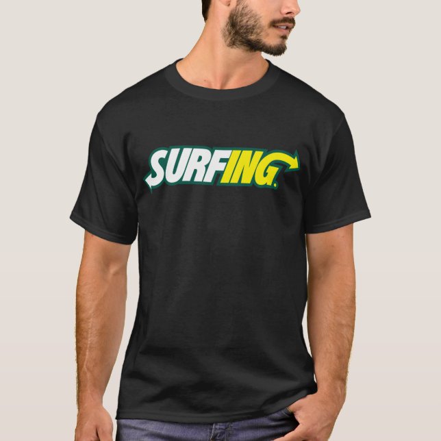 T-Shirt surfing/Subway (Frente)