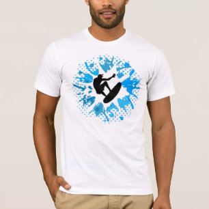 T-shirt Surfista de Grunge