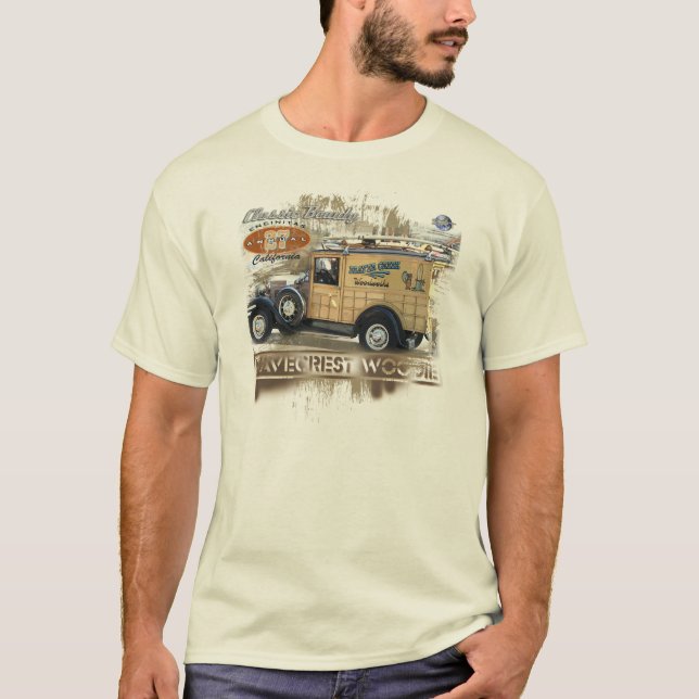 T-SHIRT SURFISTA WOODIE (Frente)