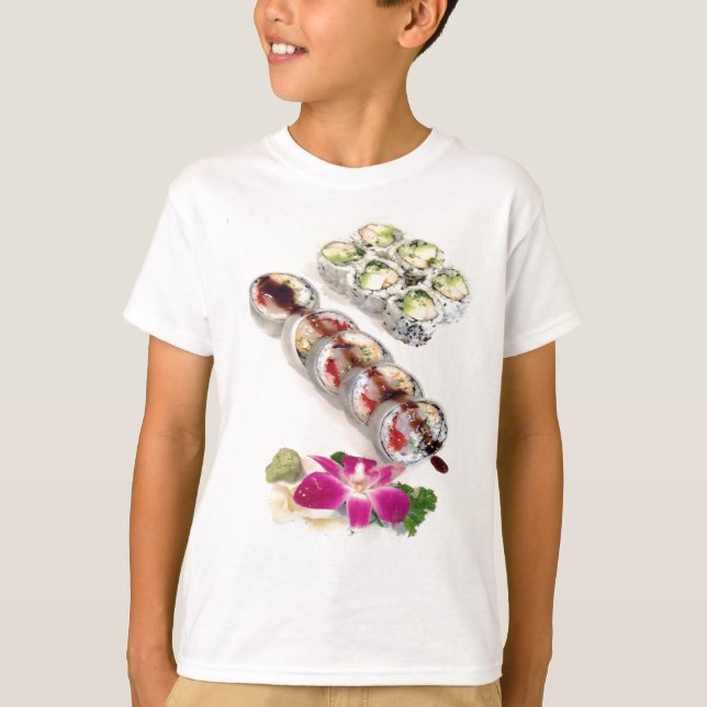 T-shirt Sushi California Rolls (Frente)