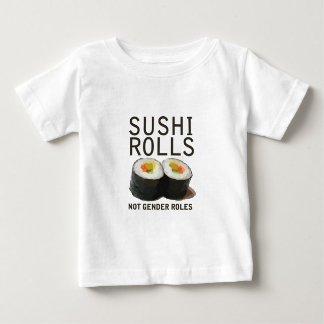 T-shirt Sushi não cumpre papéis de gênero (Frente)