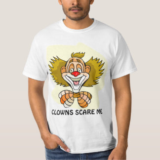 T-SHIRT SUSTO DOS PALHAÇOS MIM