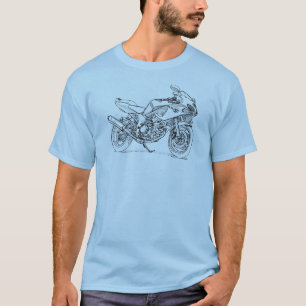 T-shirt suz SV650S 1998-02 gen1
