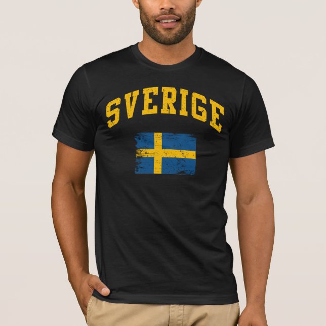 T-shirt Sverige (Frente)