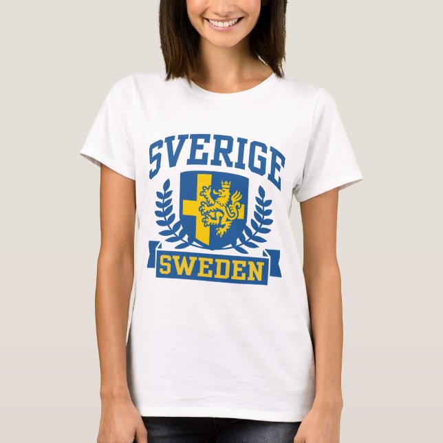 T-shirt Sverige (Frente)