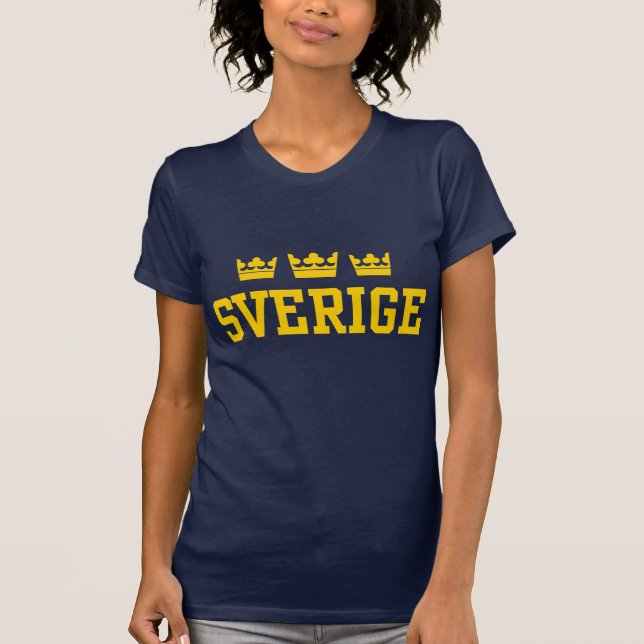 T-shirt Sverige (Frente)