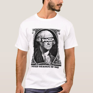 T-shirt Swagga George Washington