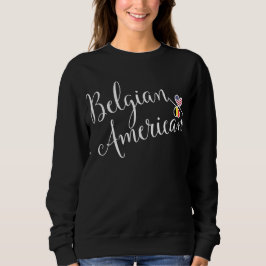 T-shirt Sweatshirt Belga American Entwinted Hearatshirt