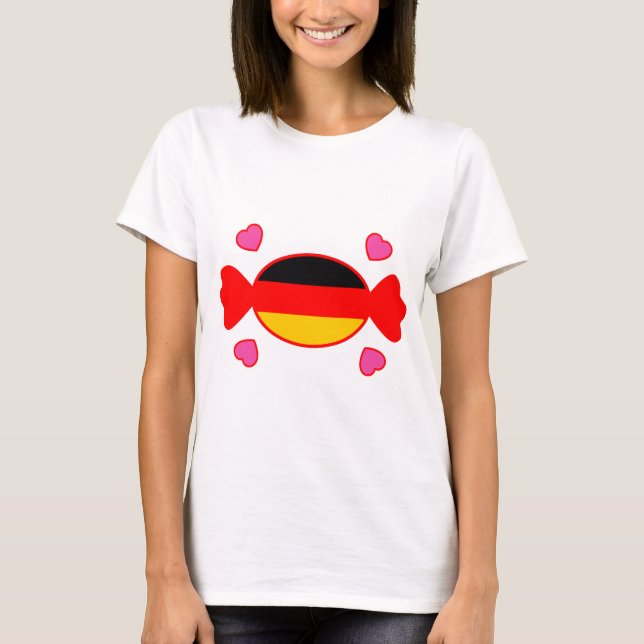 T-shirt Sweet German (Frente)