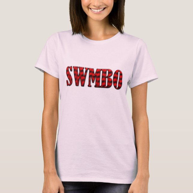 T-shirt SWMBO - Ela que deve ser obedecida (Frente)