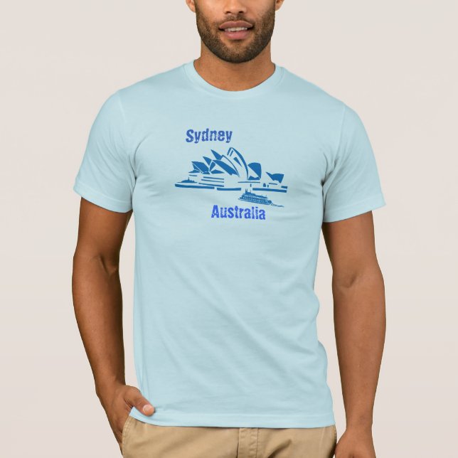T-shirt Sydney Austrália (Frente)