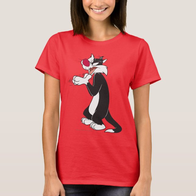 T-shirt SYLVESTER™ Patas que Esfregam (Frente)