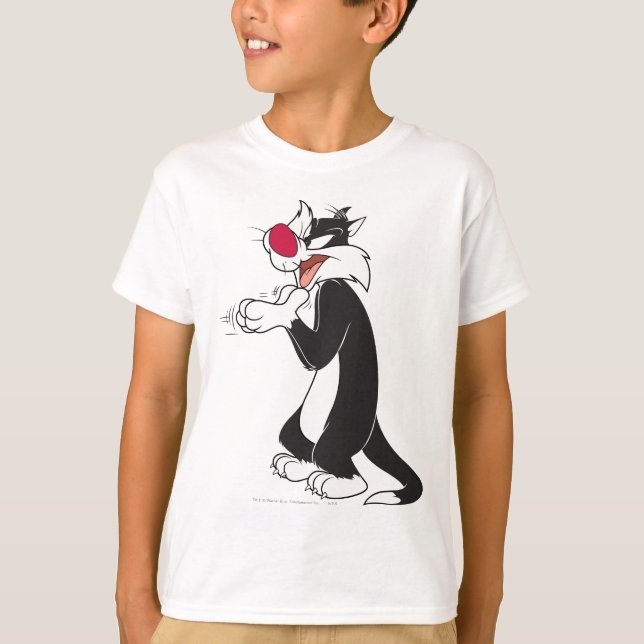 T-shirt SYLVESTER™ Patas que Esfregam (Frente)