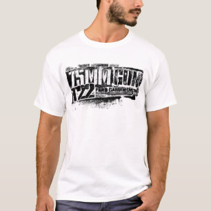 T-Shirt T22 com arma de 75 mm