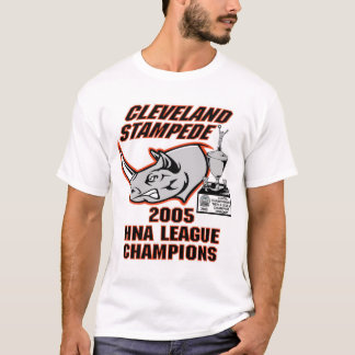 T-shirt T 2005 do campeonato do debandada de Cleveland