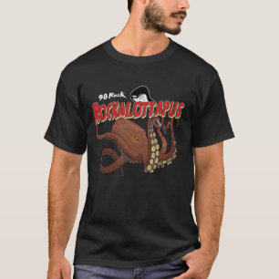 T-shirt T 2009 oficial do concerto de Rockalottapus de 98