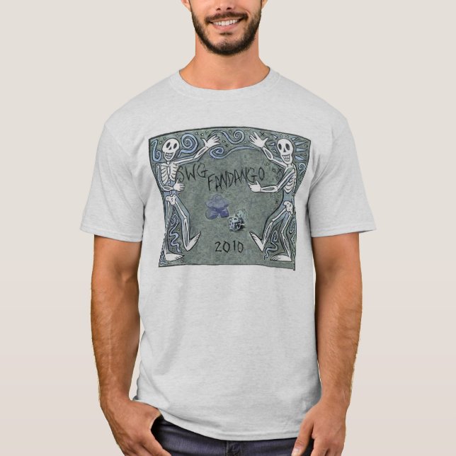 T-shirt T 2010 do fandango dos jogos do sudoeste (Frente)