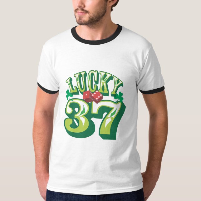 T-shirt T 37 afortunado (Frente)
