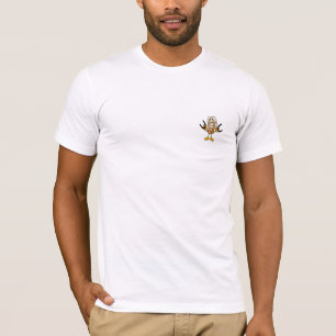 T-shirt T americano básico das ferraduras